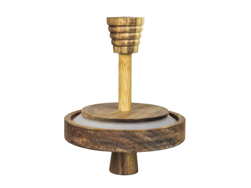 Ёмкость стеклянная для мёда с ложкой, PLOVER, 450 мл