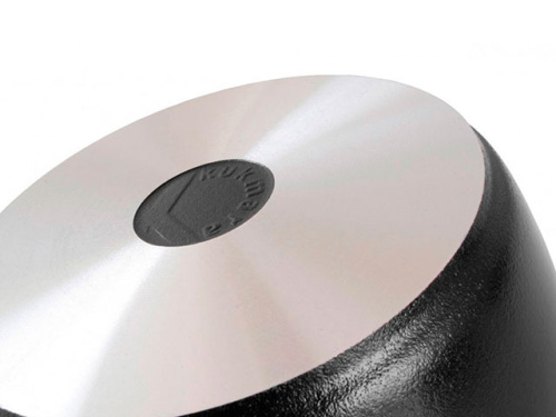 Кастрюля 8 л с декоративным покрытием с крышкой, Kukmara (Черный), к81