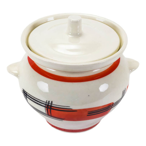 Горшок для запекания "Славянская Керамика", Абстракция, 0.5 л