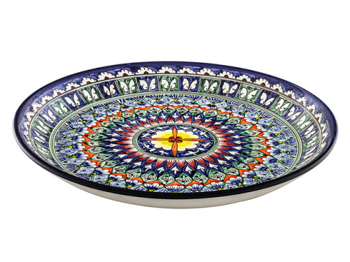 Блюдо Ляган "Риштанская керамика", диаметр 38 см RSN162