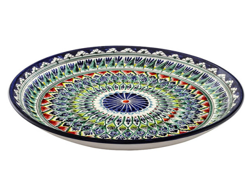 Блюдо Ляган "Риштанская керамика", диаметр 38 см RSN171