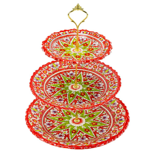 Этажерка "Риштан", диаметры 28, 22, 17 см