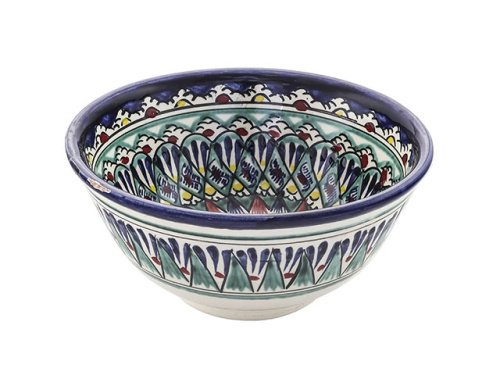 Коса "Риштанская керамика", Микс, Ø 15.5 см