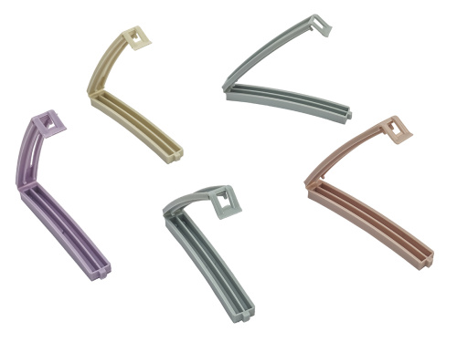 Набор кухонных зажимов для пакетов 4 штуки, 9.5х1.5 см