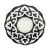 Тарелка рифленая Пахта, Turon Porcelain, с золотом, Ø 12,5 см