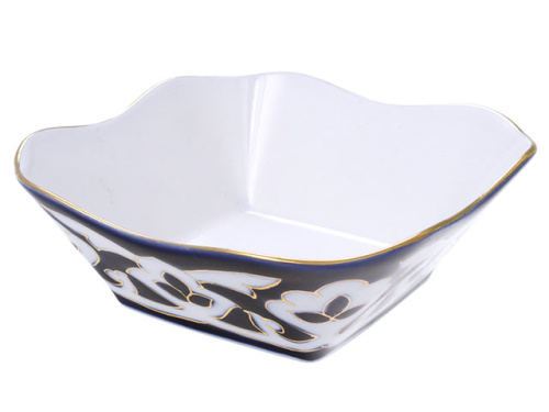 Салатница "Пахта", рифленый край, Премиум, диаметр 11 см