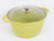 Кастрюля 4 л с антипригарным покрытием со стеклянной крышкой, Kukmara (Trendy style lime), к41tsl