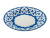 Тарелка Бирюзовая Пахта, Turon Porcelain, Ø 17.5 см