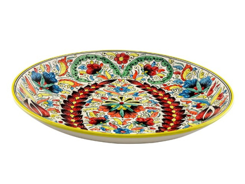 Набор чайный "Риштанская керамика", Турецкий стиль, желтый, 6 предметов