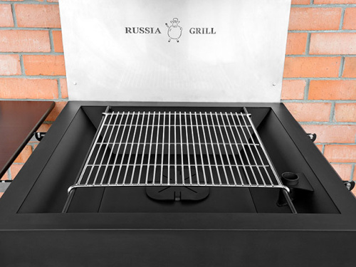 Гриль барбекю угольно-дровяной. Russia Grill модель GRILL-610