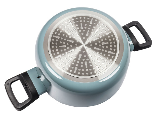 Кастрюля со стеклянной крышкой BergHOFF Leo Slate, 2.9 л