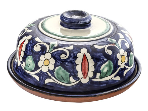 Масленка "Риштанская керамика", Ø 12 см