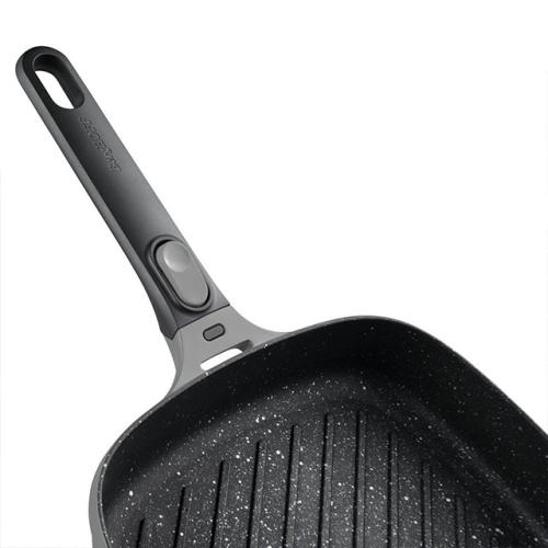 Сковорода-гриль BergHOFF Gem grey, 28 см