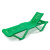 Шезлонг Альтернатива М3562, (зеленый), 192х62х32