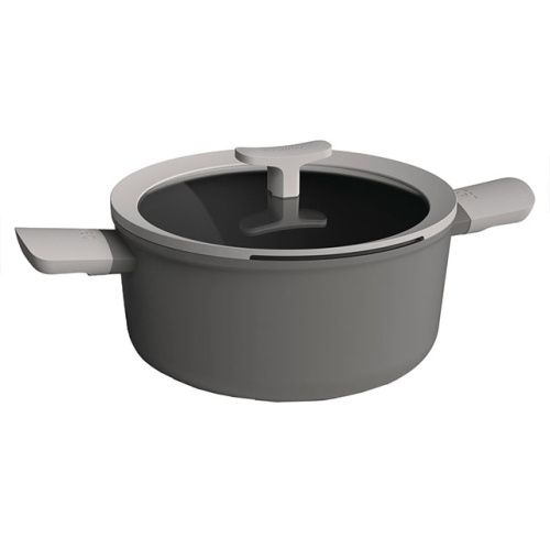 Кастрюля со стеклянной крышкой BergHOFF Leo, 4.4 л