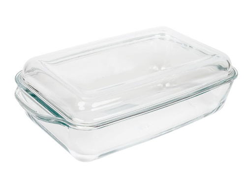 Форма для запекания с ручками, с крышкой, Appetite, 34 х 20 х 11 см, 2.8 л