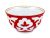 Пиала Красная Пахта, Turon Porcelain, с золотом, Ø 10 см Пиала Красная Пахта, Turon Porcelain, с золотом, Ø 10 см