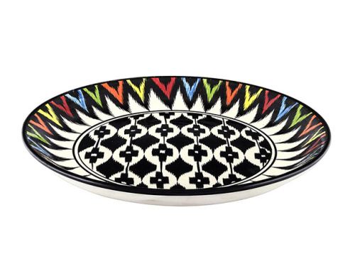 Блюдо Ляган "Риштанская керамика", Атлас, Ø 38 см Блюдо Ляган "Риштанская керамика", Атлас, Ø 38 см