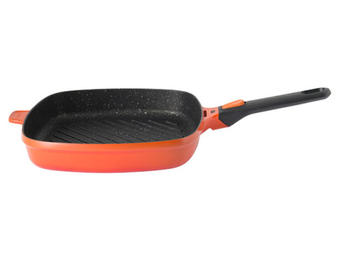 Сковорода-гриль BergHOFF Gem red, 28 см