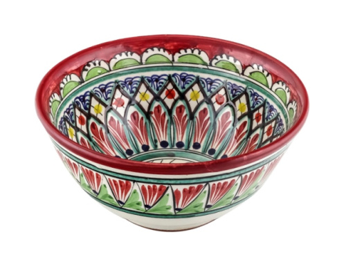 Коса "Риштанская керамика", Ø 15.5 см Коса "Риштанская керамика", Ø 15.5 см