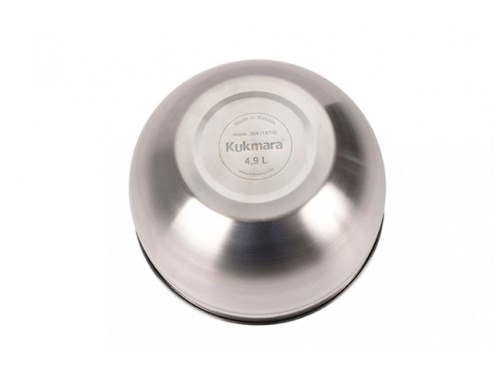 Миска из нержавеющей стали 4.9 л, Kukmara, BL4924
