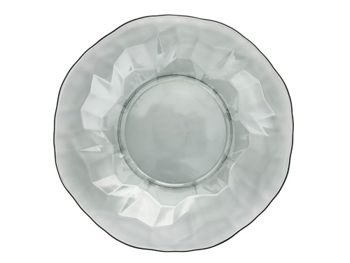 Набор плоских тарелок (4 шт.), BLACK DIAMOND (черный), 23 см