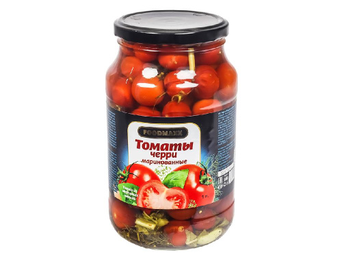 Томаты Черри маринованные, 1л Томаты Черри маринованные, 1л