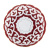 Лагманница Красная Пахта, Turon Porcelain, с золотом, Ø 21 см Лагманница Красная Пахта, Turon Porcelain, с золотом, Ø 21 см