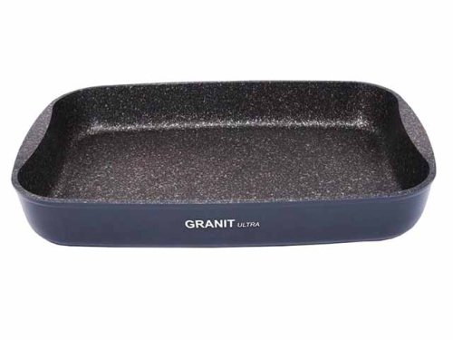 Противень с антипригарным покрытием 33.5x22x5.5 см, Kukmara (Granit Ultra Original), пго01а