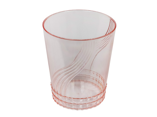 Кувшин с крышкой 2 л со стаканами 4 шт  по 300 мл, пластик, красный