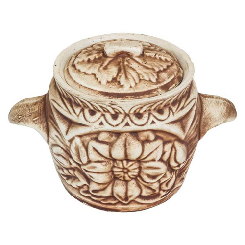 Набор супник 3 л + 4 горшка 0.6 л "Славянская Керамика", Весна