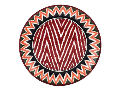 Блюдо Ляган "Риштанская керамика", Атлас, Ø 38 см Блюдо Ляган "Риштанская керамика", Атлас, Ø 38 см