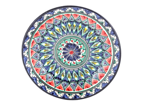 Тарелка Плоская "Риштанская керамика", Ø 22 см Тарелка Плоская "Риштанская керамика", Ø 22 см