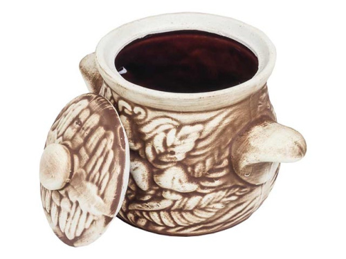 Горшок для запекания "Славянская Керамика", Гриб, 0.6 л, 6 шт