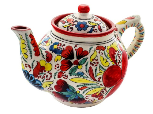 Набор чайный "Риштанская керамика", Турецкий стиль, 10 предметов