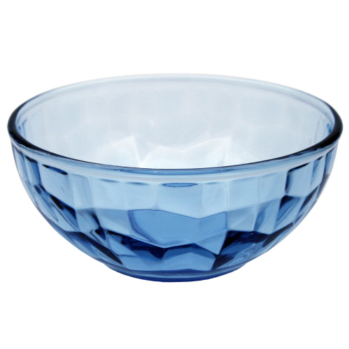 Набор салатников стеклянных (2 шт.), FANCY DIAMOND (синий), 13 см