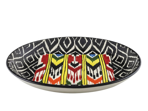 Блюдо Ляган "Риштанская керамика", Атлас, Ø 38 см