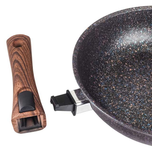 Набор кухонной посуды с антипригарным покрытием №16 (3 предм.), Kukmara (Granit Ultra Blue), нкп16гг