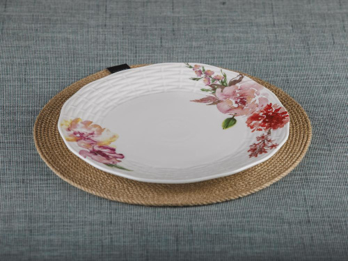Тарелка керамическая Flowers Line, PLOVER, 25 см