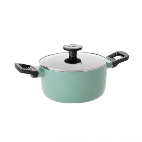 Кастрюля со стеклянной крышкой BergHOFF Leo Sage, 2.9 л