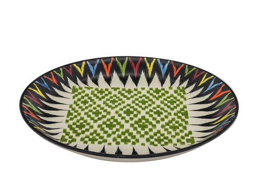 Блюдо Ляган "Риштанская керамика", Атлас, Ø 38 см Блюдо Ляган "Риштанская керамика", Атлас, Ø 38 см