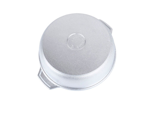 Кастрюля-жаровня 3 л алюминиевая литая с крышкой, Kukmara, ж30