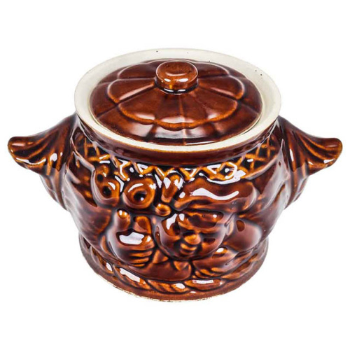 Набор супник 3 л + 4 горшка 0.6 л "Славянская Керамика", Повар