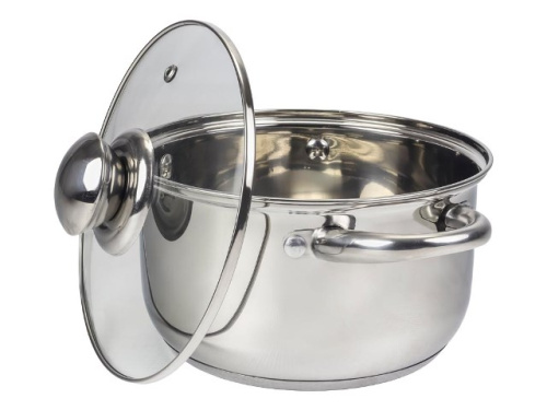 Кастрюля с крышкой Appetite Elisa, нержавеющая сталь, 2.5 л