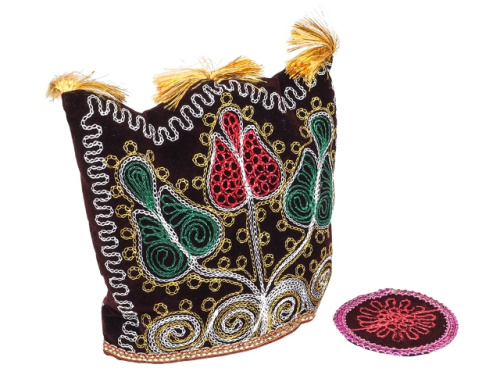 Шапка на чайник, с подставкой