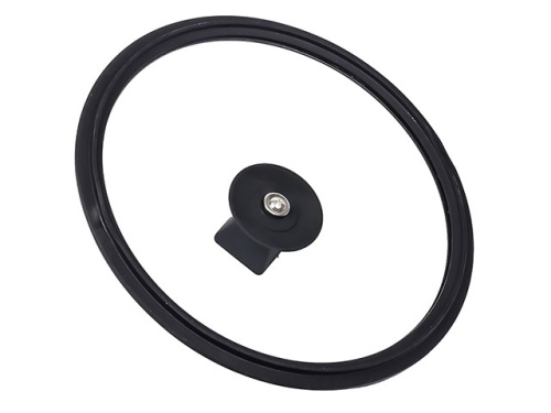 Стеклянная крышка с силиконом PLOVER, 24 см