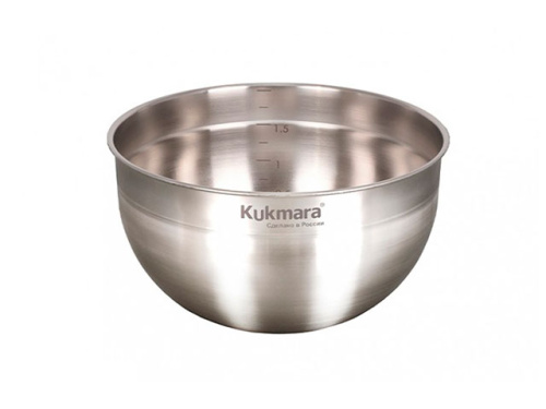 Миска из нержавеющей стали 2.1 л, Kukmara, BL2118
