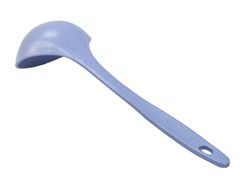 Половник на 50 мл из пищевого пластика, 20х7 см, синий