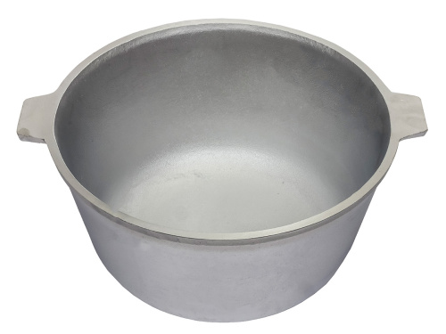 Котел 10л со стеклянной крышкой, (овальное дно) DAVR METALL