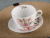 Набор чайных пар Flowers Line: чашка, блюдце, Plover, 280 мл, 2 штуки